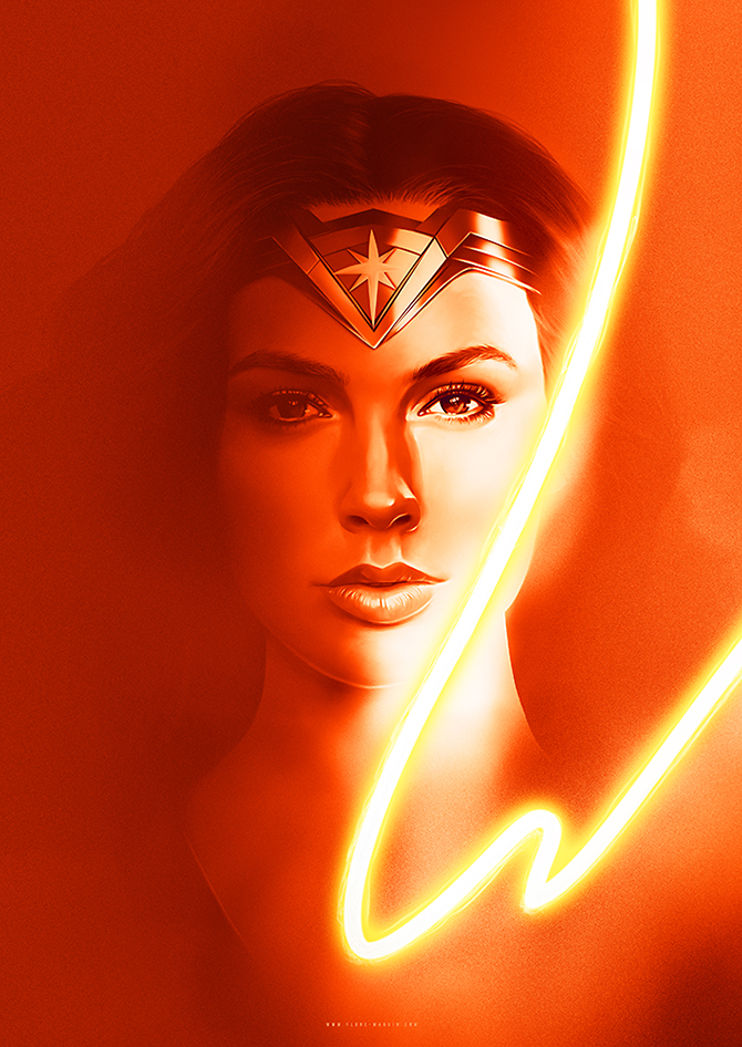 Wonder Woman by Flore Maquin